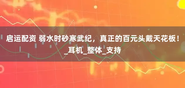 启运配资 弱水时砂寒武纪，真正的百元头戴天花板！_耳机_整体_支持