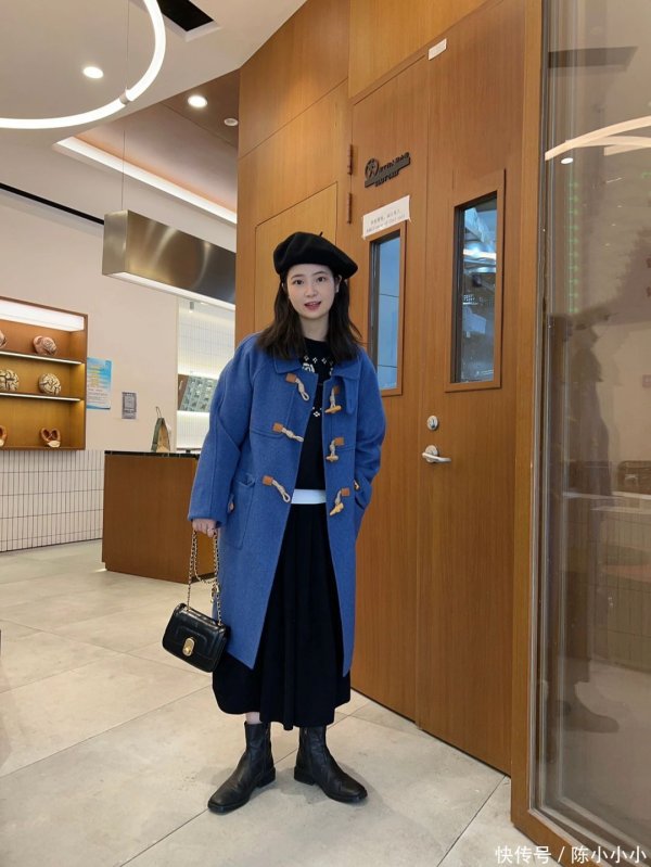 大圣策略 绝 穿一次被问一次的羊角扣大衣｜小个子OOTD